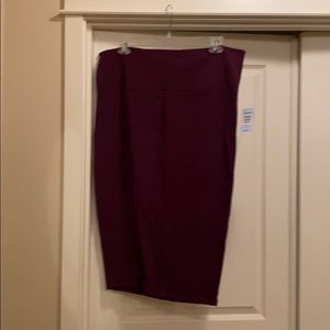 Torrid pencil skirt - deep purple